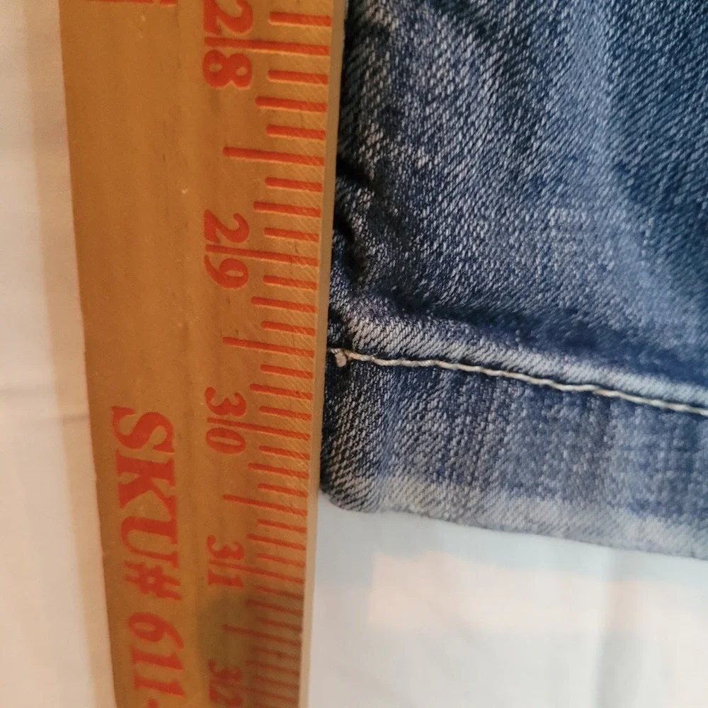 Cruel Denim Jayley Womens Low‎ Rise Straight Leg Jeans Blue Size 28 Y2K Western